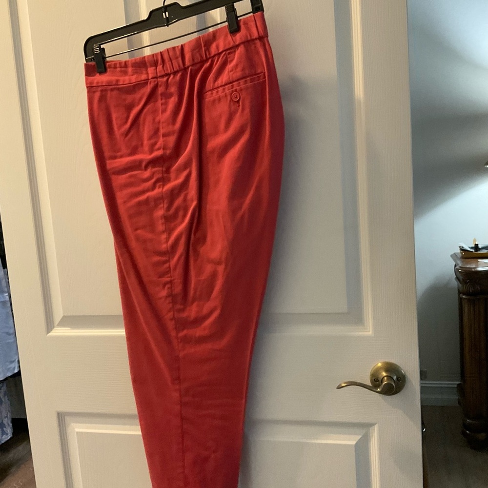 Talbots women’s Vibrant Red Chinos